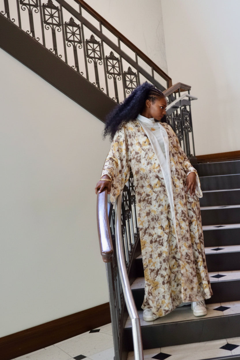 Floral Abaya