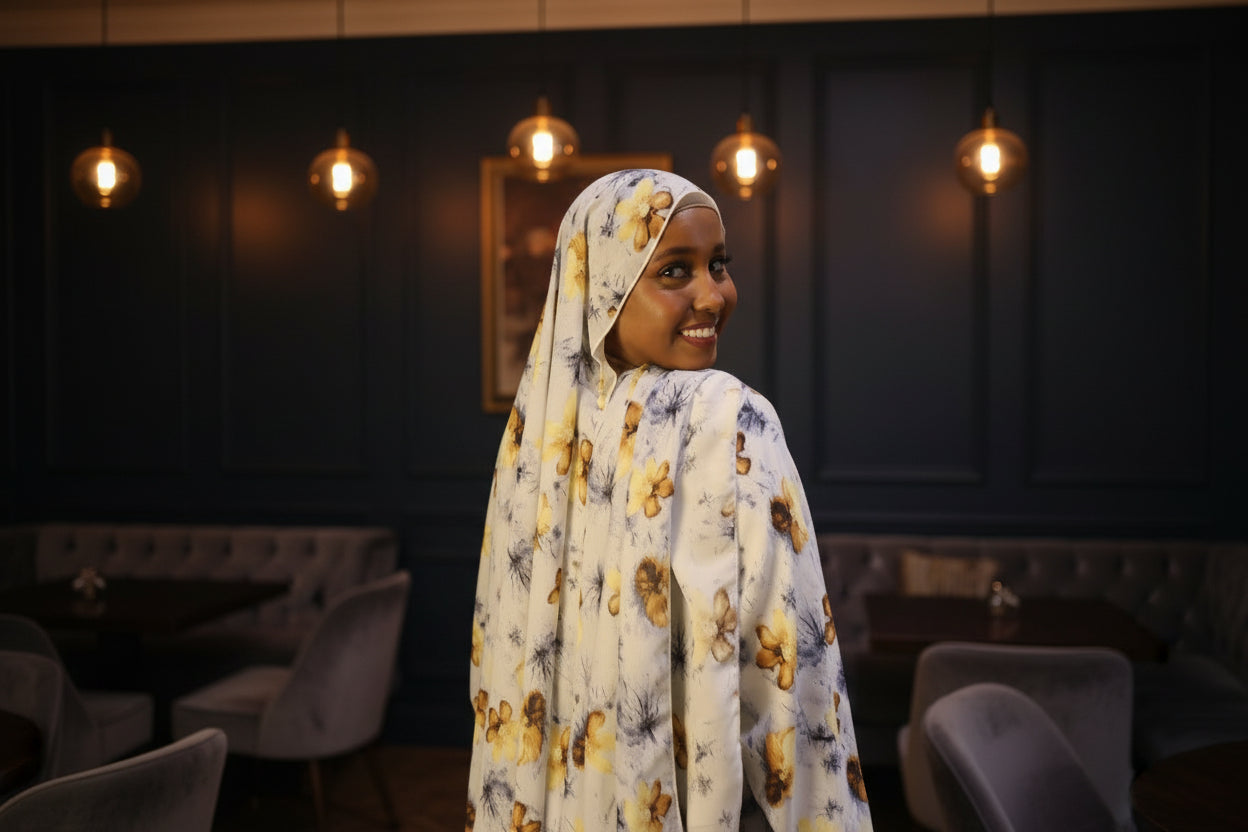 Floral Abaya