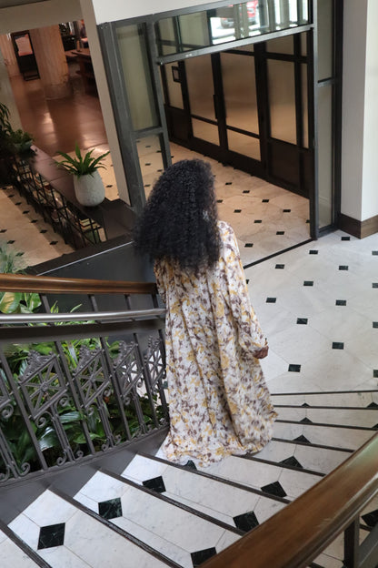 Floral Abaya