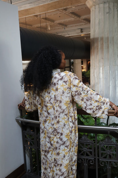 Floral Abaya