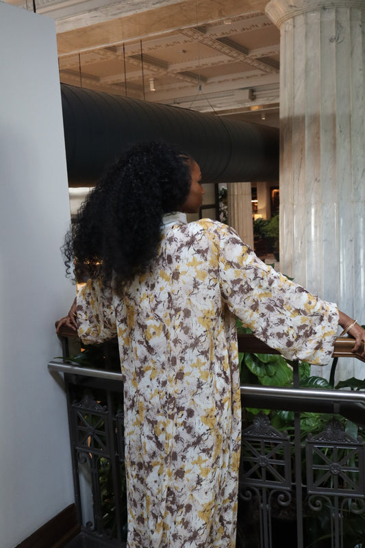 Floral Abaya