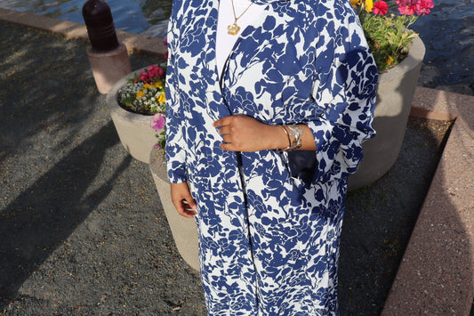 floral Abaya