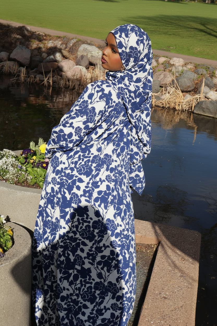 floral Abaya