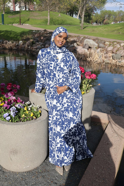 floral Abaya