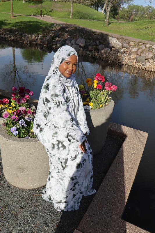 Marble abaya