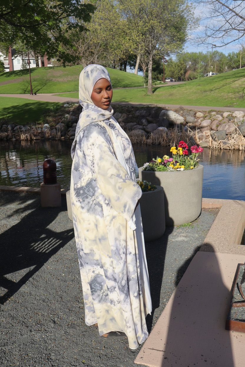 Marbel abaya