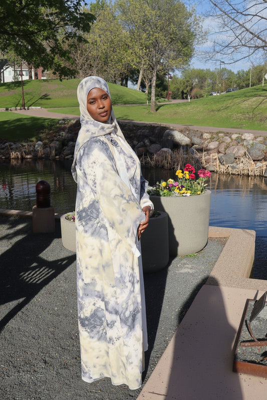 Marbel abaya