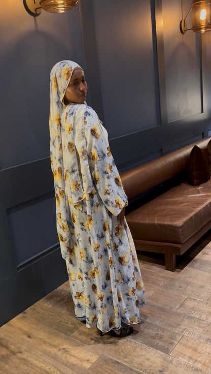 Floral Abaya